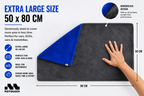 1400 GSM Premium Automotive Microfiber Drying Towel – Grey, 50×80 cm Motogeek®